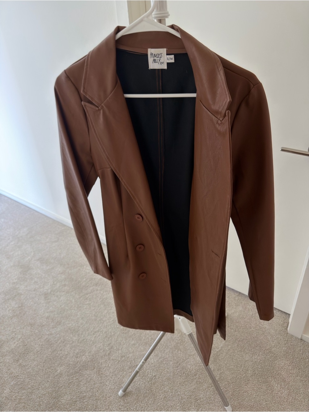 Princess Polly Riley Jacket Brown - Picture 2 of 5